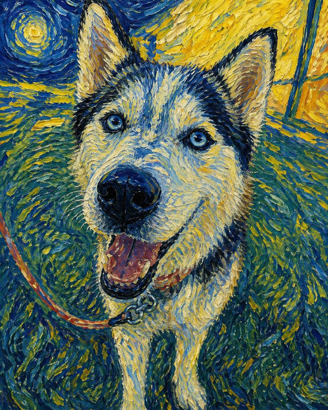 Impressionist — Custom Pet Portrait