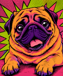 Pop Star — Custom Pet Portrait - 1