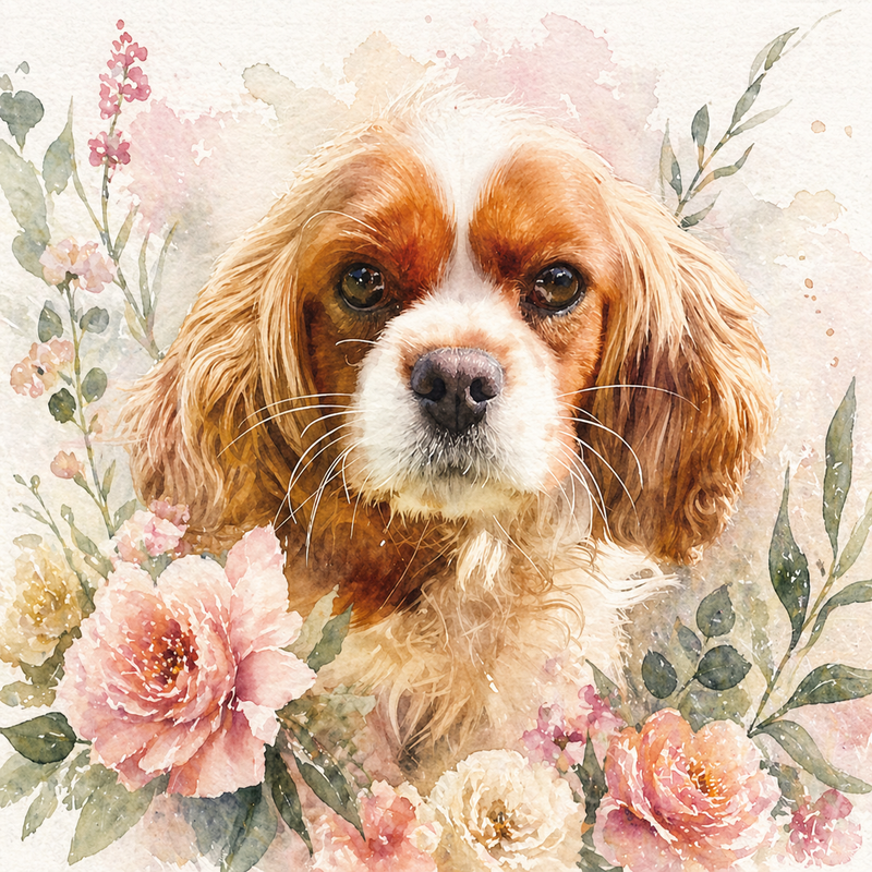 Watercolour — Custom Pet Portrait